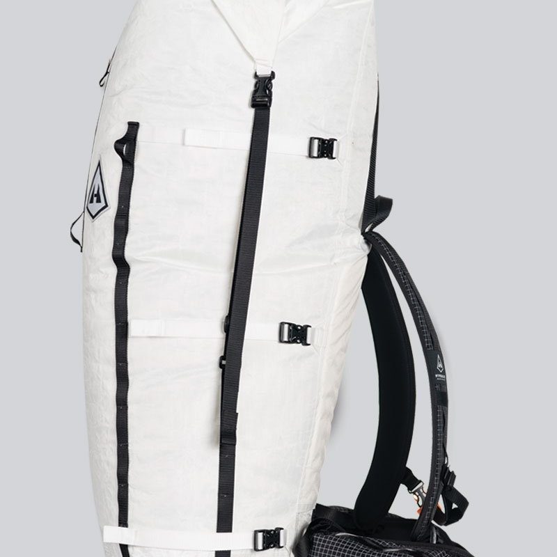 White Hyperlite Mountain Gear Porter 70L Backpack – Backcountry Packrafts
